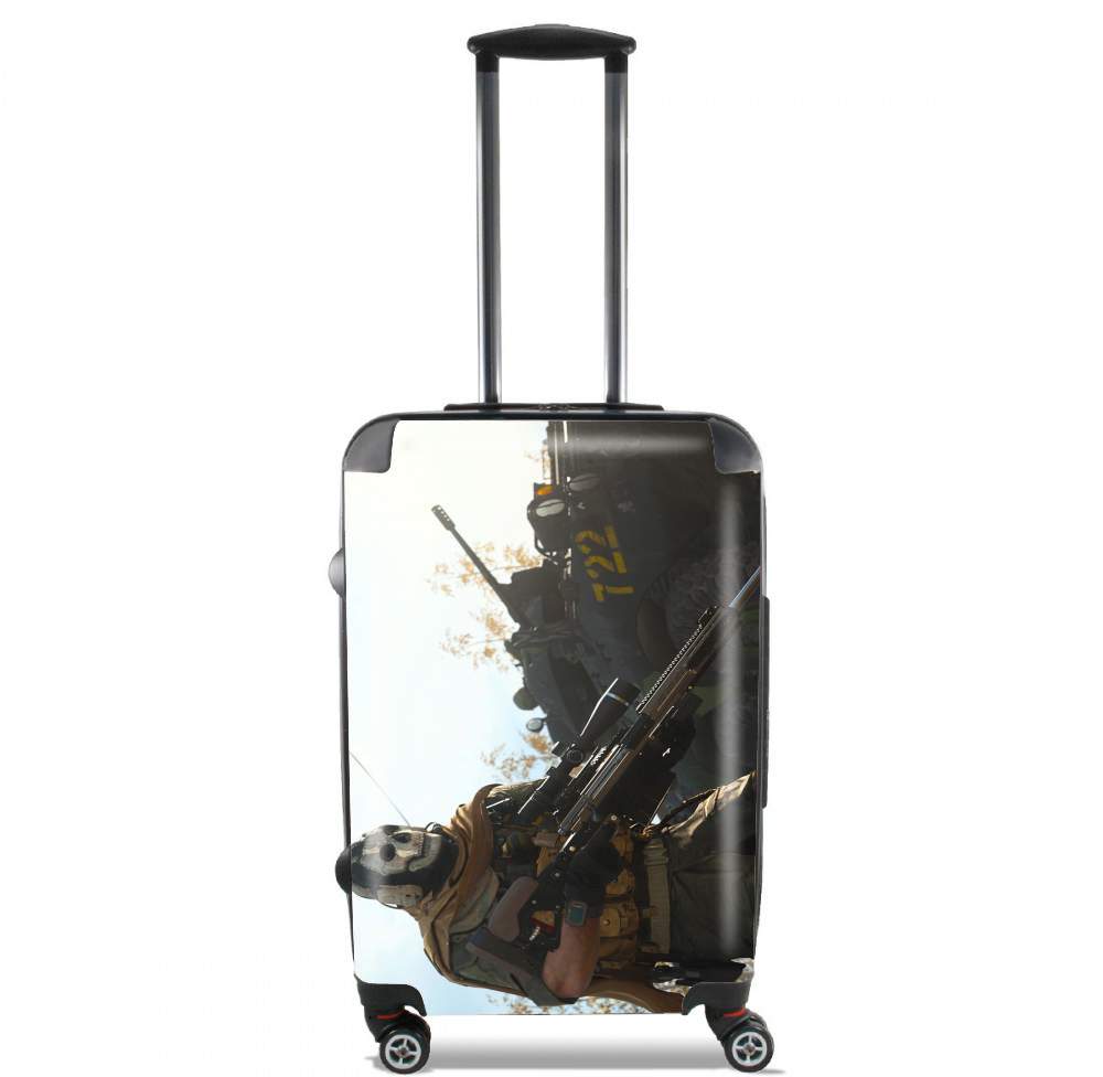  Warzone Ghost Art voor Handbagage koffers